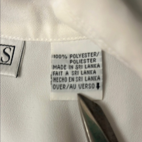 Embroidered Russ Signature Shirt 14 White - Picture 6 of 7